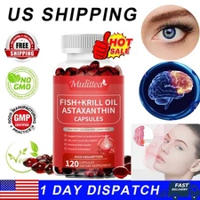 Astaxanthin Powerful Antioxidant Support 32mg 120 caps Ship In USA