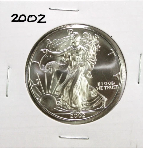 2002 American Silver Eagle BU 1 oz #JC