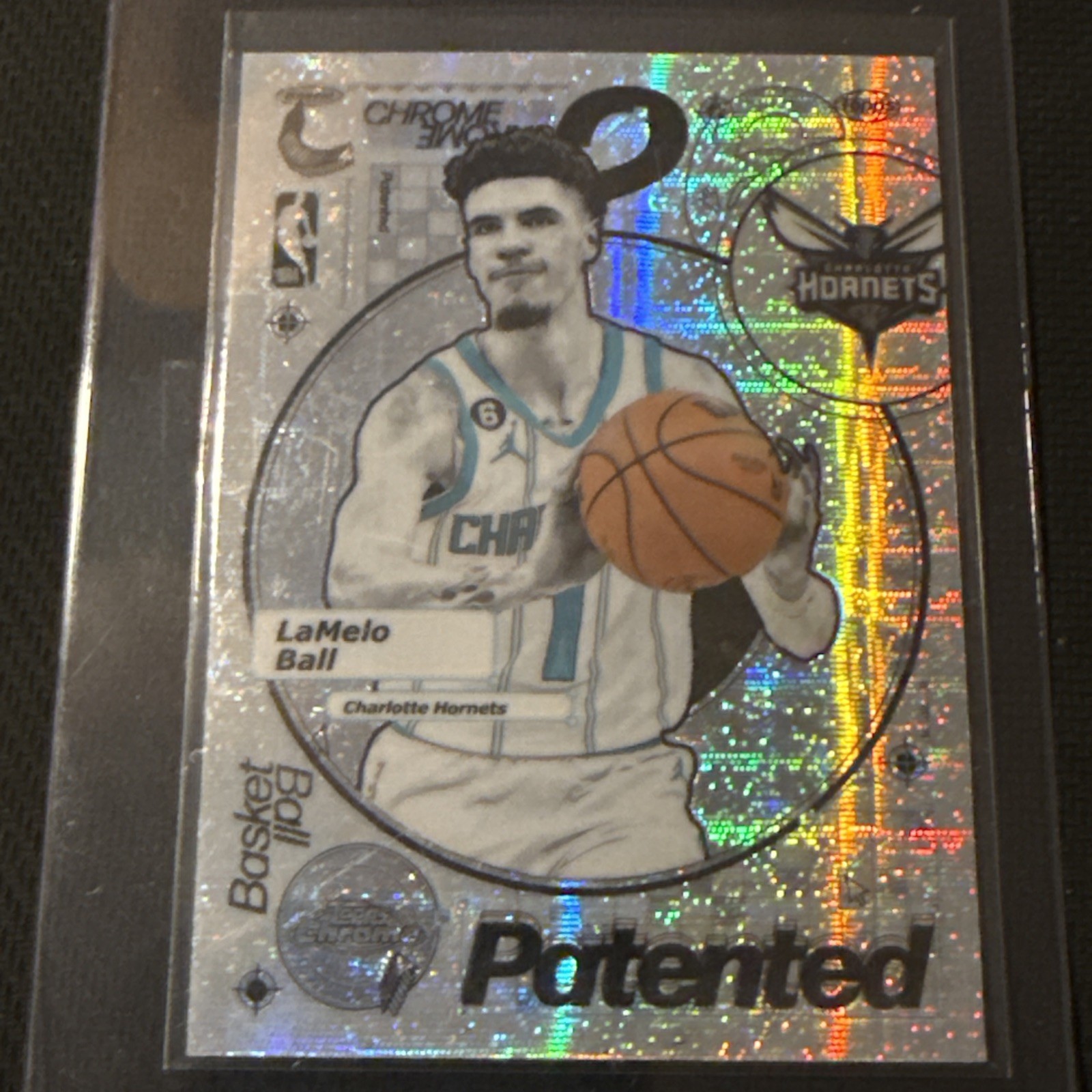 2025 Topps Chrome - LaMelo Ball - Patented SSP - Case Hit