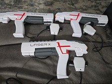 Laser X Laser Tag Guns Bundle Set Lot Of 3 Indoor/outdoor Tested Working