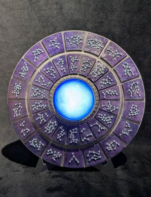 Stargate - SGA - 200mm illuminated DHD Dial - 3D printed wall