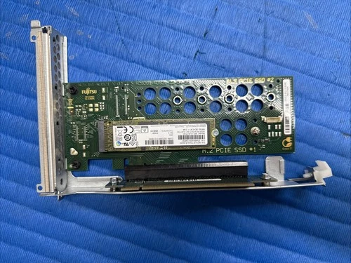FUJITSU D3352-A11 GS2 M.2 SSD TO PCIe x8 ADAPTER Karte With 1TB SSD