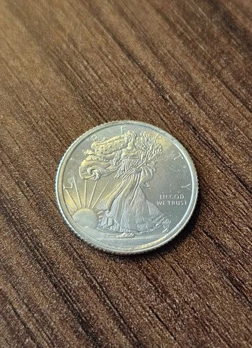 1/10 oz .999 Silver Liberty  Round Eagle Coin Golden State Mint