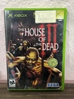 The House of the Dead III Xbox Video Game Light Gun Zombie Shooter Horror
