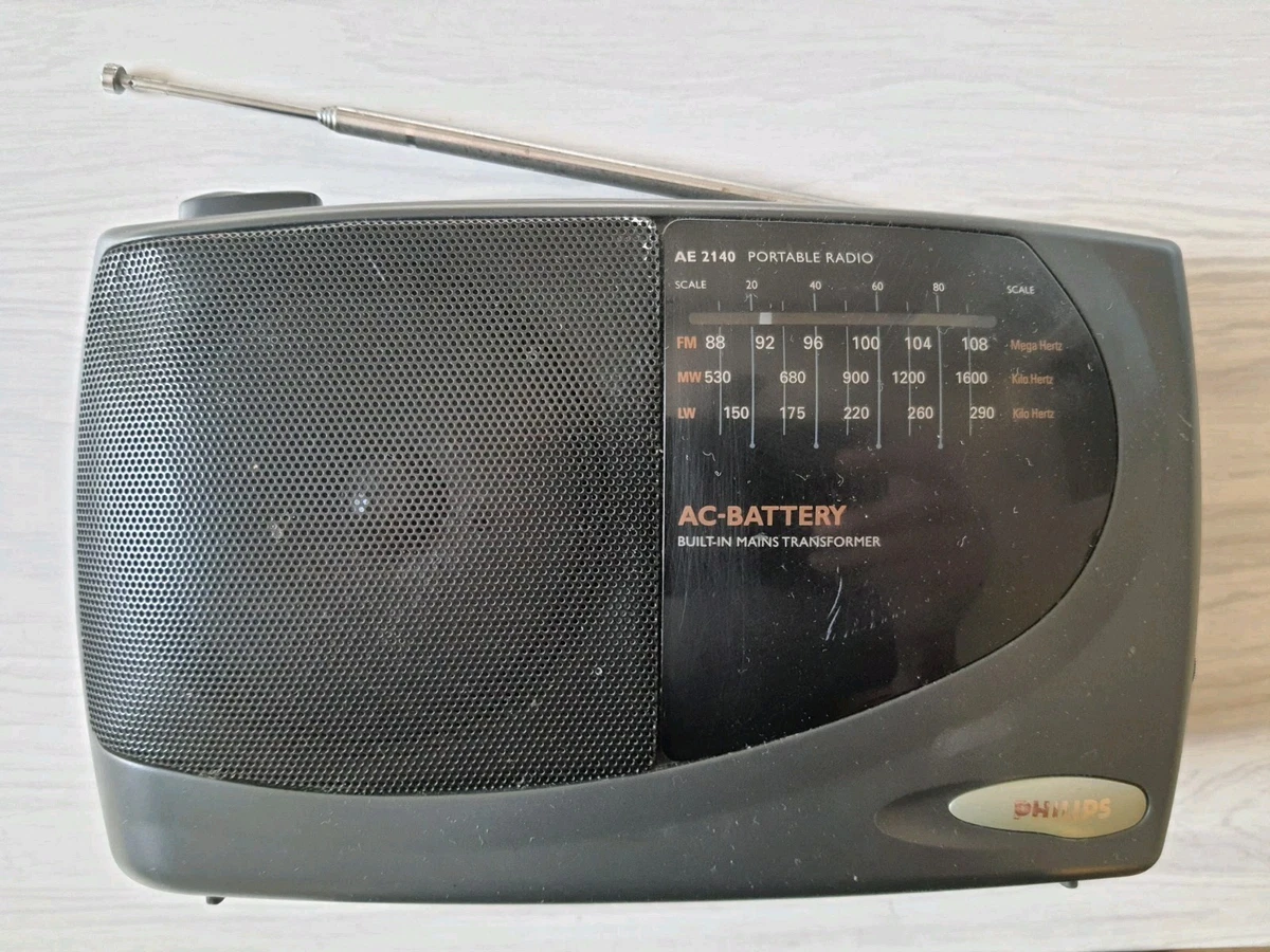 Radio-cassette Vintage Philips 450 Chromium 22RR450/00 - Années 70 - En état De Marche