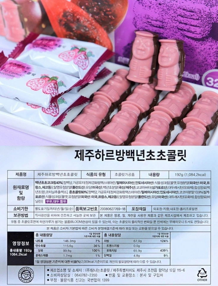 Chocolate Jeju Harubang Cactus - Image 3 of 3