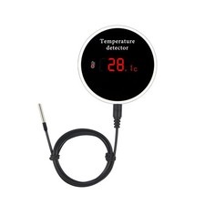 WiFi Temperature Sensor Smart Thermometer: Digital Temperature Monitor Gauge ...