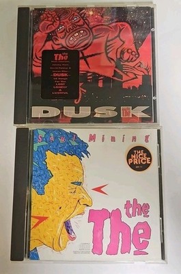 Lot Of 2 The The CDs - Soul Mining / Dusk EX Epic Hype Sticker VTG 