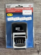 New Cosco 2000 Plus Printer S 260 Date & Message Stamp, 011098 (4 in 1) NEW