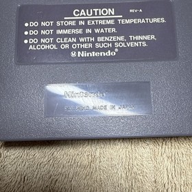 Sistema de entretenimiento Nintendo de hockey sobre hielo NES aut&eacute;ntico probado funcionando