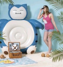 Pok mon Summer Days Pool Float: Snorlax 441 lb weight limit