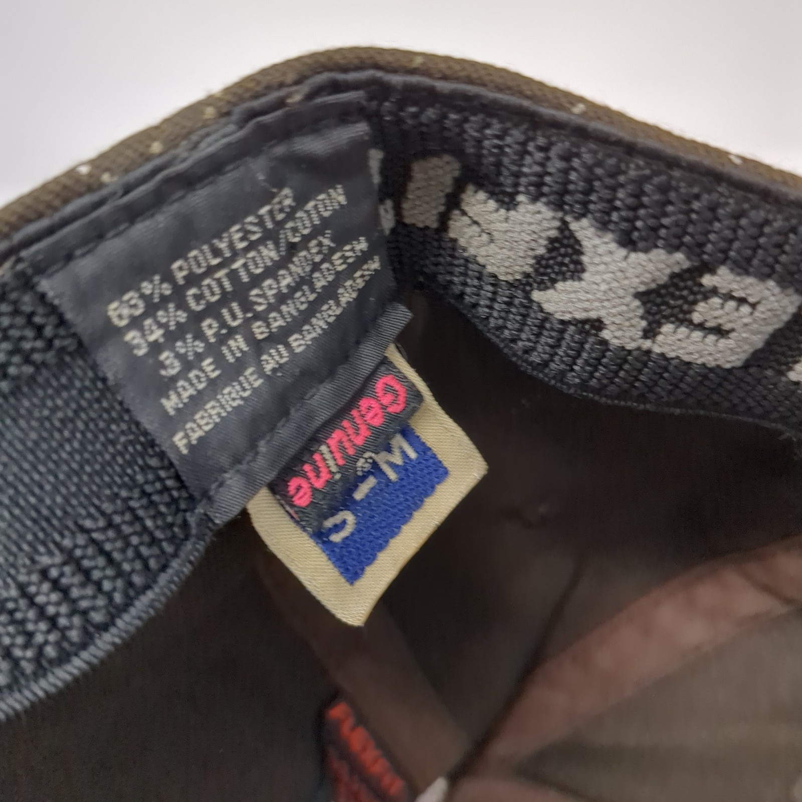 Volcom Stone Fitted Hat Brown Medium Embroidered … - image 9