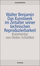Das Kunstwerk im Zeitalter seiner technischen Reproduzie... | Buch | Zustand gut