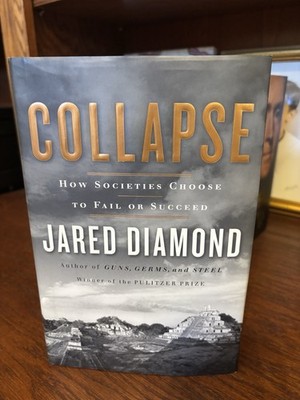 Collapse.  Jared Diamond  1st HC Ptg  Viking 2005. Fine Unread