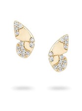 Adina Reyter 14k Yellow Gold Diamond Enchanted Butterfly Wing Studs $598