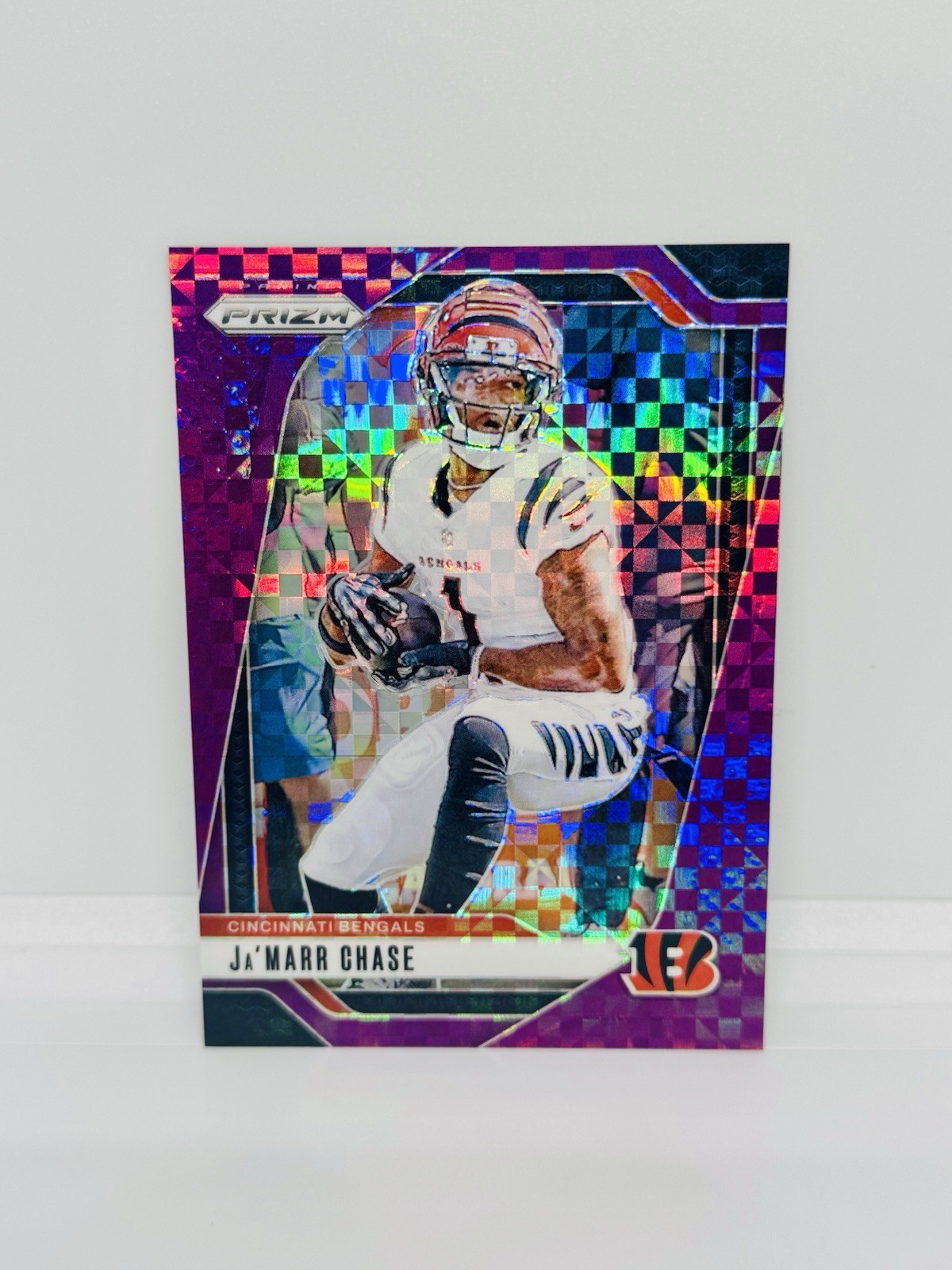2024 Panini Prizm JA’MARR CHASE Purple Power /49 Cincinnati Bengals #57