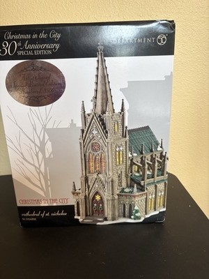 Cathedral Of St Nicholas/ Artist Signed NEW IN BOX