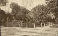 Harrenden, England The Pond, High Street 1923 Harpenden, UK Original RPPC
