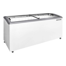 Beverage-Air NC68HC-1-W 69" Flat Lid Novelty Display Freezer