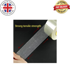 Transparent Fibreglass Tape Heavy Duty Reinforced Fibre Repair Bundle Tape Roll