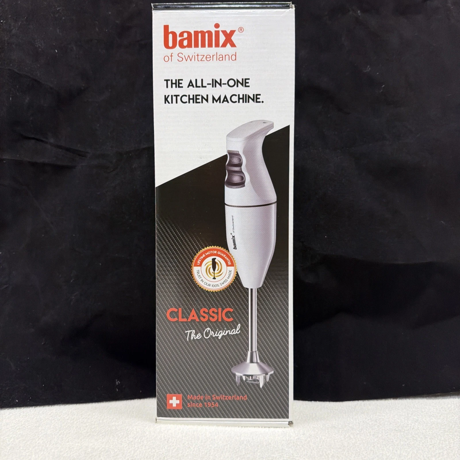 Bamix Classic Immersion Hand Blender The Original All In One Switzerland NIB
Opens in a new window o