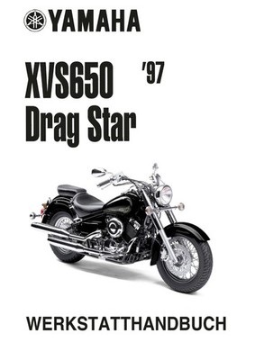 Yamaha XVS650 Drag Star -Reparaturanleitung + Extras XVS 650, DEUTSCH, DOWNLOAD