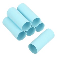 6 Pack Cardboard Tubes,Toilet Paper Rolls Corrugated Roll,3.94x1.58",Sky Blue