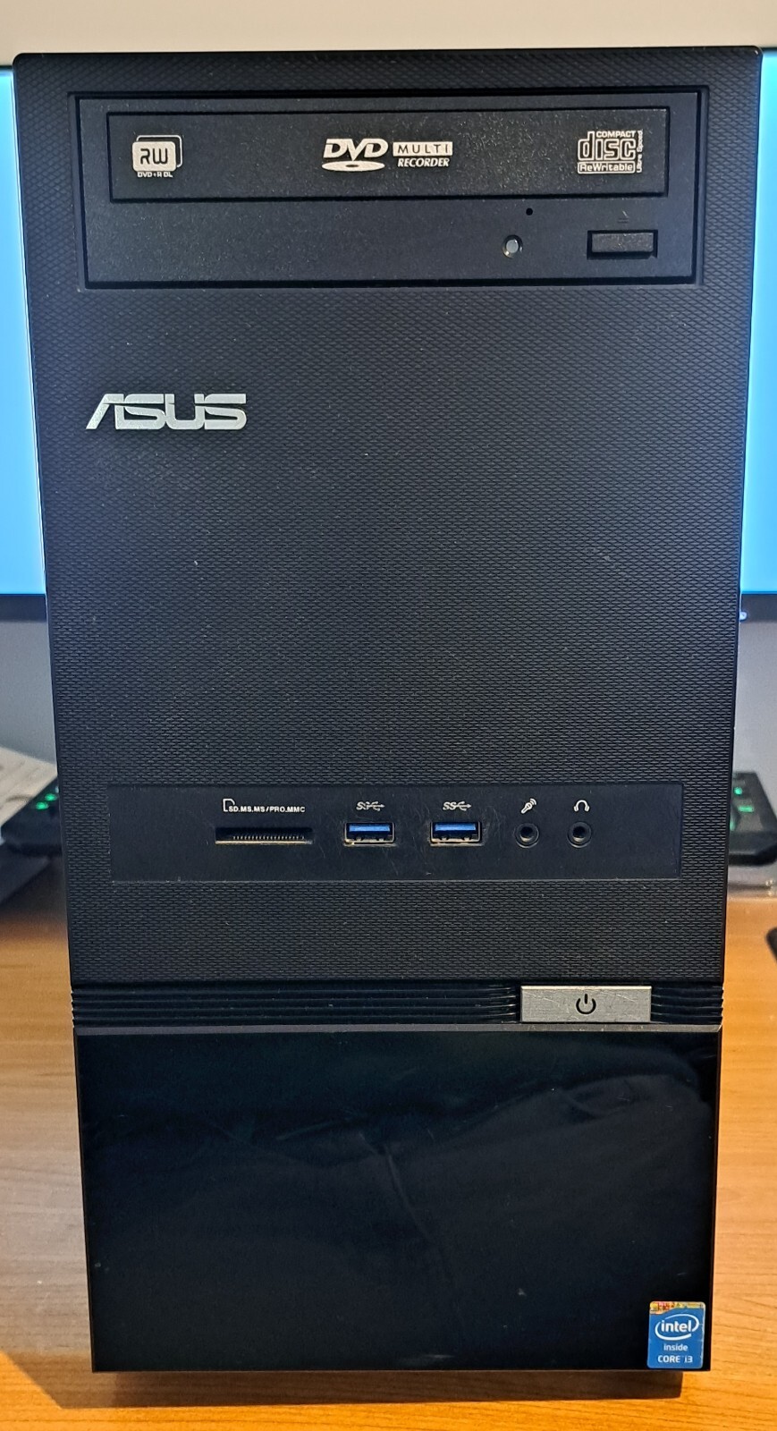 Asus K5130 Desktop Computer, Intel Core i3, 8GB RAM, 240GB SSD, Windows