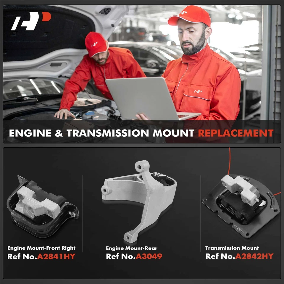 Motor 3x e montagem de transmissão para Chrysler Sebring Dodge Stratus 2001-06 - Imagem 2 de 4