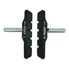 FrAd Rim Brake Pad Brake Shoe without Thread 72mm Asymmetric 1 Pair