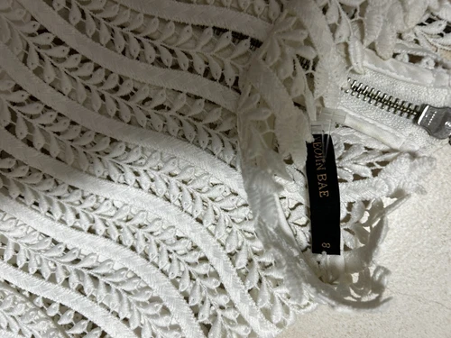 Designer Dress Yeojin bae Sienna White dress - Picture 2 of 3