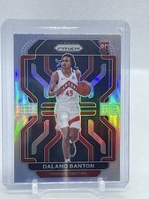 2021-22 Panini Prizm — Dalano Banton Toronto Raptors — Rookie Silver RC #328