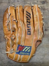 Vtg Mizuno MM5075FB Steerhide Professional 13  BaseBall Glove Flex Palm RHT