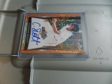 2018 Leaf Flash Connor Scott Orange Auto Autograph #2/10 Marlins