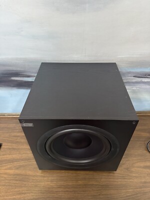 KEF Q400B Front Firing Powerful Subwoofer 200W works great ,broken