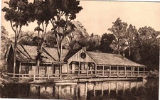 The Old Mill Restaurant & Gift Shop Westminster Massachusetts Vintage Postcard