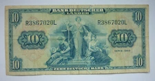 FRG, 10 Mark 1949 Bank of German Länder (Art. 20513)