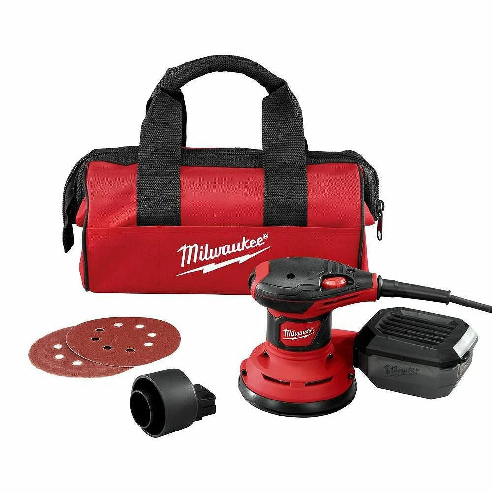 Milwaukee random orbital sander corded deals