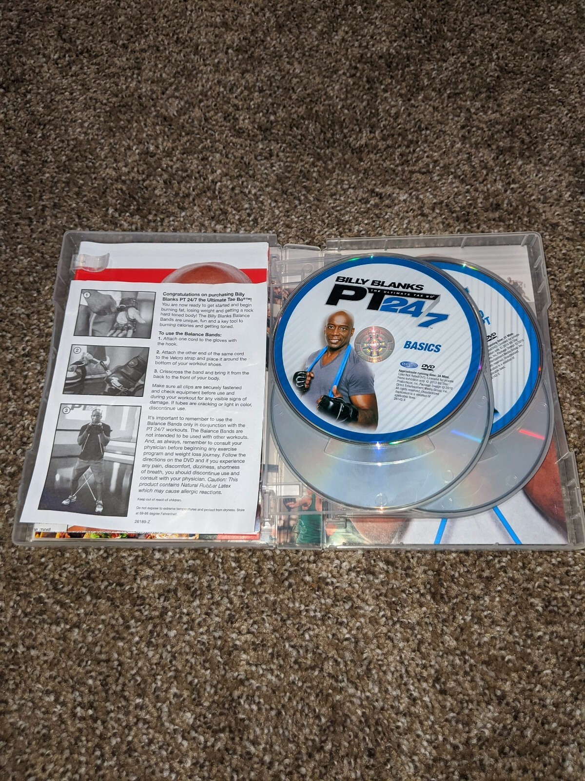 billy blanks pt 24 7 bands and gloves