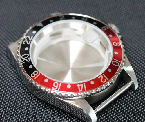 GMT style watch case ETA 2836, ETA 2824-2 Seagull ST1612, Miyota 8205 - Picture 4 of 4