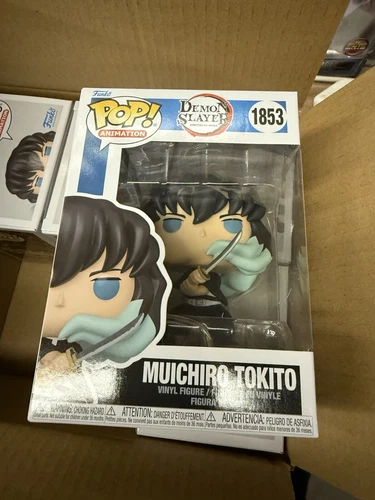 Funko Pop! Demon Slayer - Muichiro Tokito (Attack) #1853 And Pop Protector