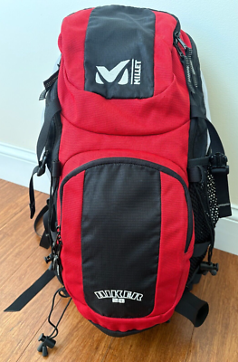 Millet Hiker 28 Backpack Touring Bag Red and Black Great Used