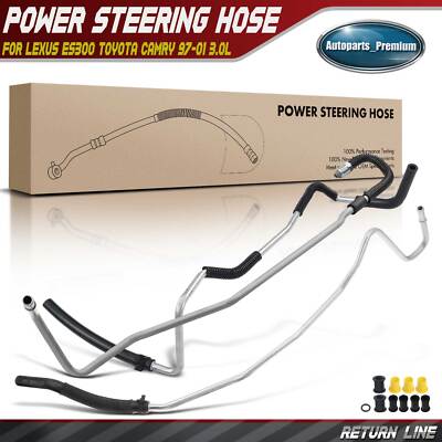 3x Power Steering Return Line Hose Assy for Lexus ES300 Toyota Camry 97-01 3.0L