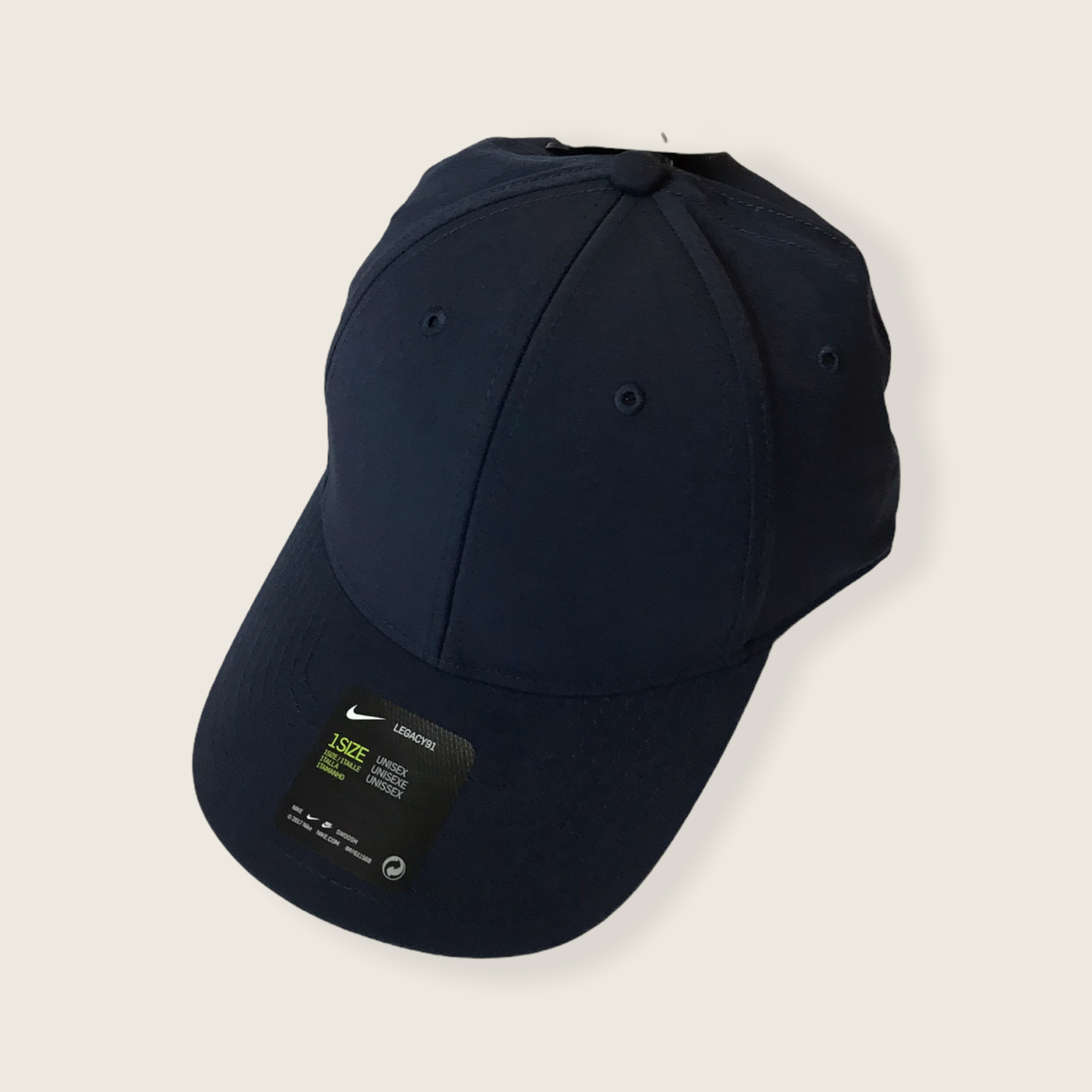 Nike Legacy91 Golf Hat Adult Unisex 1 Size Dri-Fit Navy CU9881-451