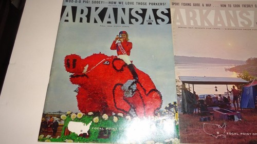 1966-67 Arknasas State Focal Point of Opportunity Magazines LOT (3) Hunting FISH - Bild 2 von 5
