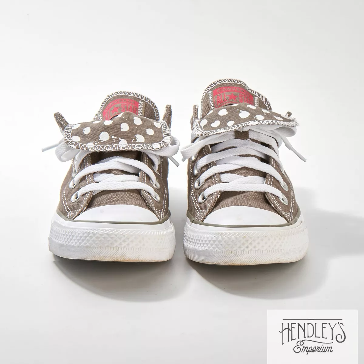 Converse grey on sale double tongue