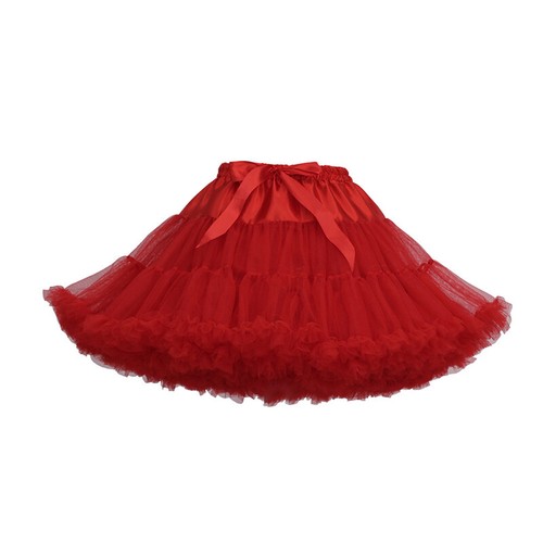 Women Petticoat Lolita Tutu Skirt Underskirt Short Crinoline Cosplay Kawaii - Picture 18 of 20