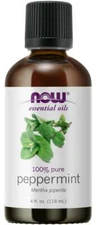 Peppermint Oil (100% Pure), 4 oz - NOW Foods Essential Oils