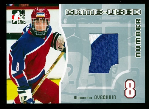 2005-06 In The Game Heroes & Prospects Game-Used Number Alexander Ovechkin /30