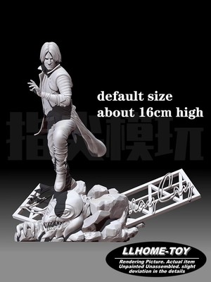 Game HOT Dante monster killer Hunter take a sword Resin 3D Print GK Kit Figure